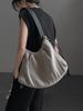 Leisure Women's Canvas Tote Bag Lightweight Large Capacity Travel One Shoulder Crossbody Bags Temperament Commuter Handbags
