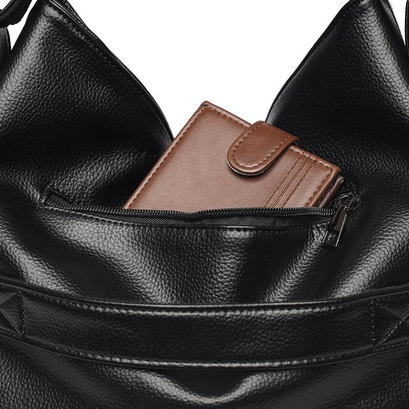 Women's Large Capacity Shoulder Bag Tote Bag Mother Bag Multifunctional Backpack