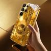 High-end Fashion Wealth Exquisite PhoneCase Glass PhoneCase for Samsung Galaxy S26 S25 S24 S23 S22 FE Ultra Plus Dropresistant