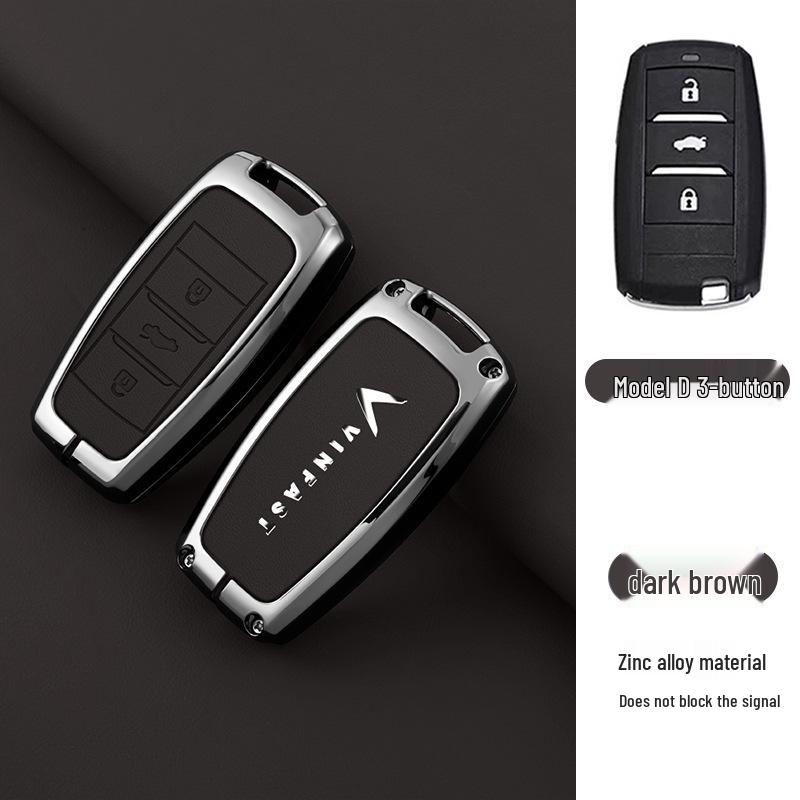 VinFast Key Cover & Metal Key Holder for VF5, VF8, and VF3 (Vietnam Edition) Custom - Contact Customer Service