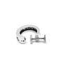 LION HEART Earrings HOWL Silver 925 Silver with Pouch Earrings/Arabesque/Silver