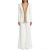 High Street Fashion Early Spring 2026 Embellished Jacket & Pants Set
