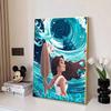 Disney Diamond Painting 5D DIY Moana 2 Fan Art Illustration Art Mosaic Embroidery Decoration Cross Stitch Gift