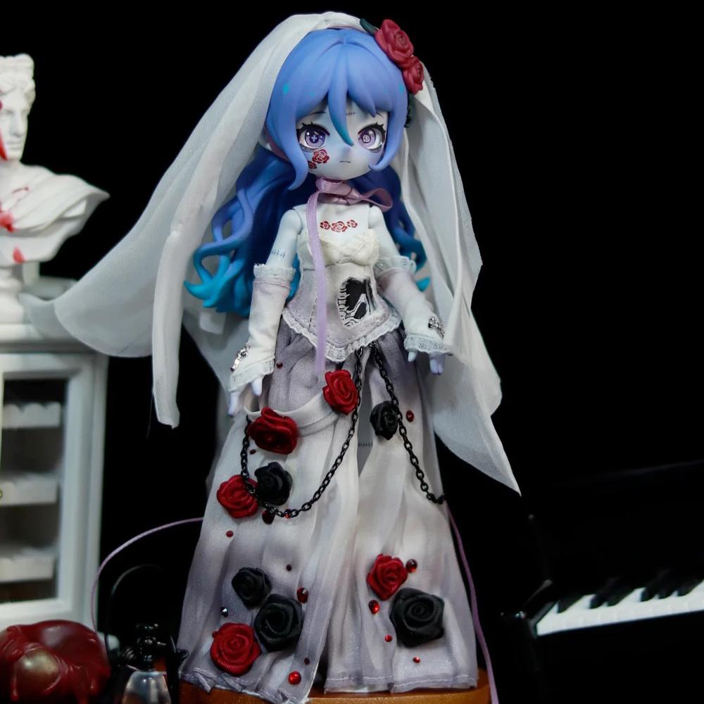 In Stock Nyssa Eerie Nightmare Series 1/12 Bjd Movable joint doll Blind Box Mystery Box Kawaii Action Anime Figure Toys Gift