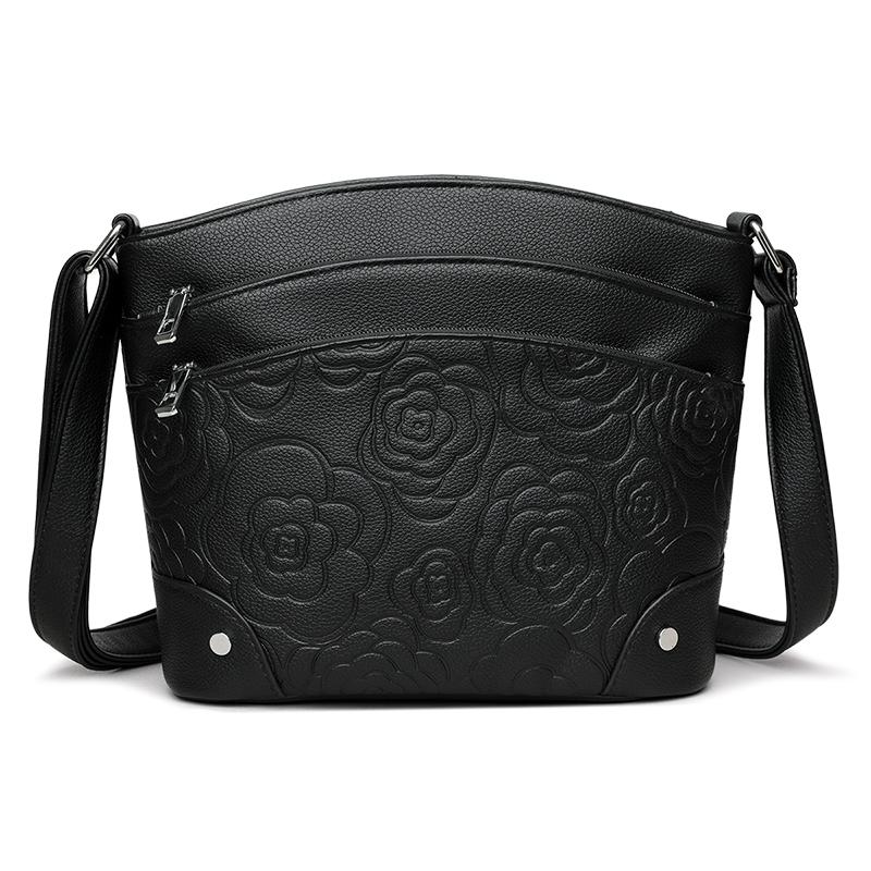 

Простая и Модная Женская Сумка через Плечо, Повседневная Ретро Сумка Кроссбоди, Женская Сумка Кроссбоди из ПУ Кожи, Подходит для Ежедневного Использования и Шопинга 25*10*22 cm чёрный