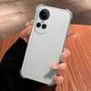 Case for OPPO Reno10pro 5G Reno10 Shockproof Airbag Bumper Casing Frosted Translucent Cover