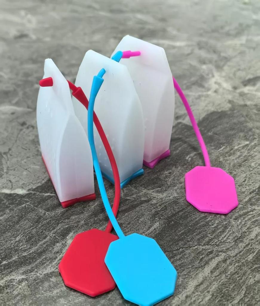 Lebensmittel Silikon Tee-Ei Wiederverwendbar Sicher Loseblatt Teebeutel Sieb Filter Bunter Stil Sieb Kräutertee Diffusor Teegeschirr