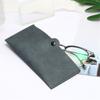 Soft PU Leather Portable Glasses Case Reading Glasses Pouch Eyeglasses Sleeve Eyewear Protector