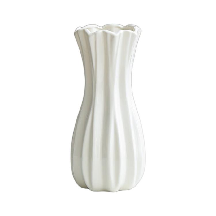 Rustics Farmhouse Vases Ceramic Flower Vases Decorative Vases for Shelf Coffee Dining Table Centerpieces Home Decors