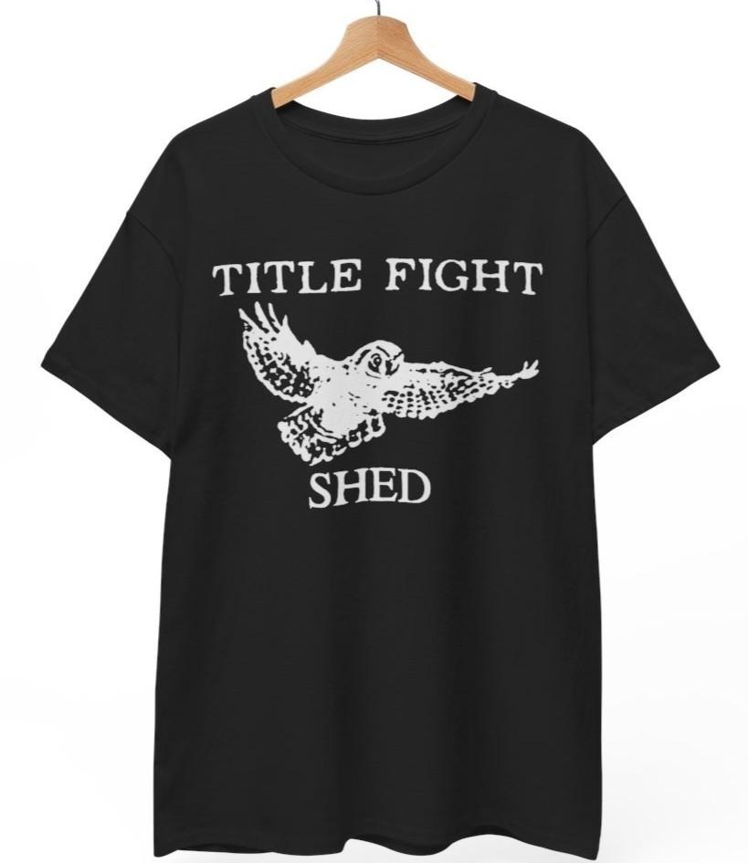 Title Fight Shed T-Shirt | Emo Hardcore Punk Band Tee | Basement Citize XXXXL