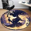 1pc Sailor Moon Office Round Area Rug, Indoor Mat Suitable For Office, Under Office Chairs Bedroom Living Room Home Decor, Room Deco174