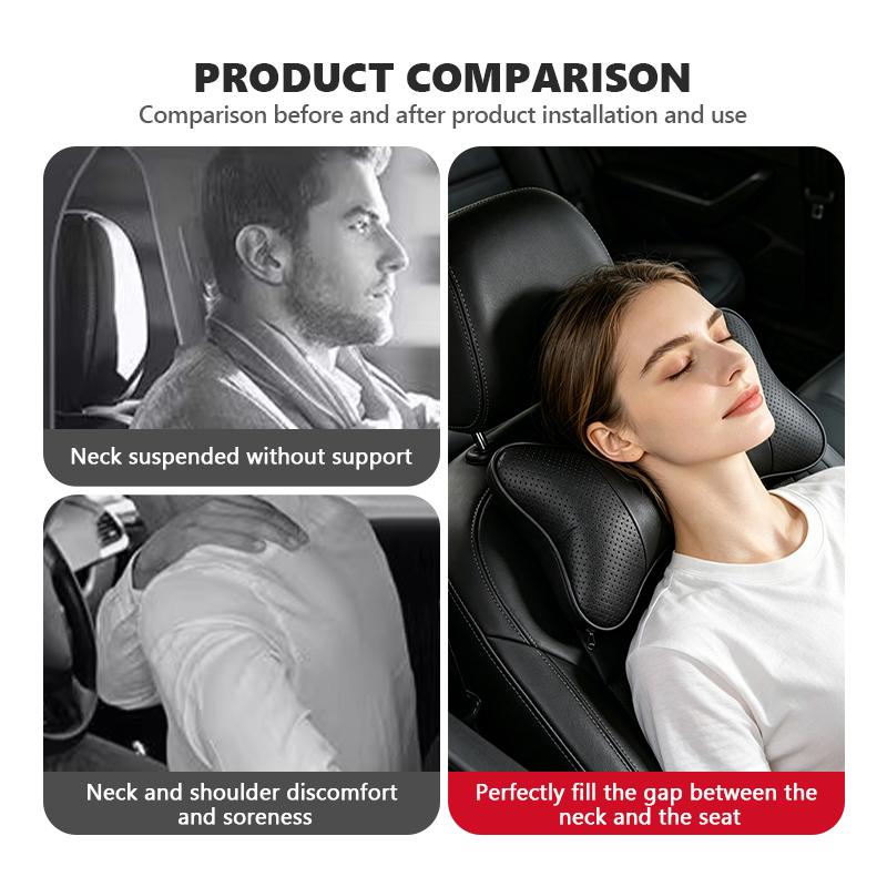 Universal Car Headrest Cushion Neck Support Pillow Comfortable Pad For BMW M 1 3 4 5 6 7 Series X1 X3 X4 X5 G20 G38 F48 E36 E39 QS4