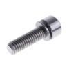 Motorcycle Socket Allen Head Bolt Cap Screw - Choose Size Silver, M6x20