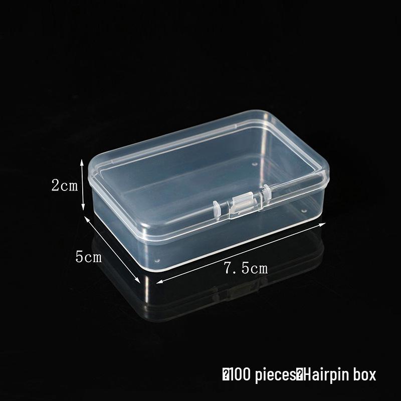 

Черная шпилька-зажим из стали для укладки прямых челок и густых волос