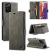 For Samsung Galaxy Note20 Wallet Case AUTSPACE A01 Leather Stand Cover with RFID Blocking Card Holder