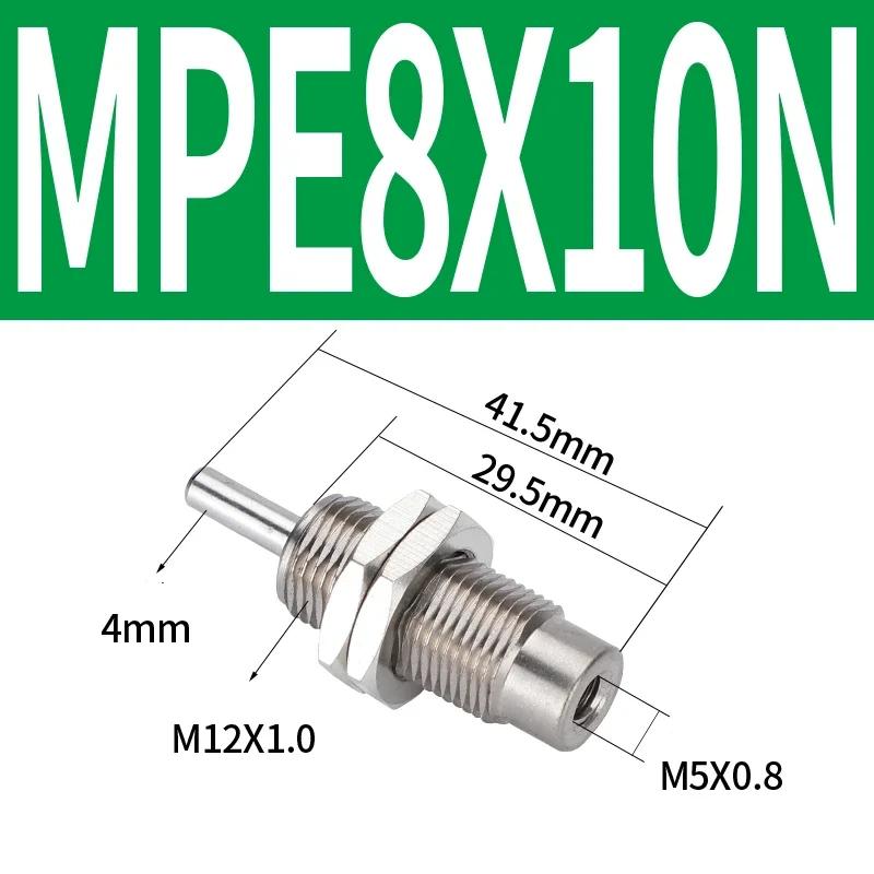 CJPB Serie Bohrung 4/6/10/15mm, Hub 5/10/15/20mm-B Miniatur-Mikro-Einfachwirkender Federzylinder mit Außengewinde