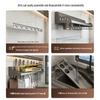 Stainless Steel Wall-Mounted Kitchen Storage Rack
