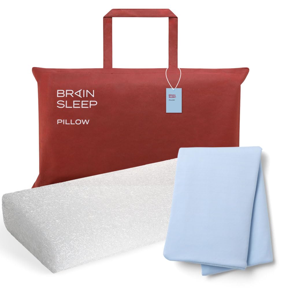 

Подушка для сну Brain Sleep STANDARD Наволочка для подушки Sleep Sax [BRAIN SLEEP] (9 Градієнт) + (Органічний Синій)