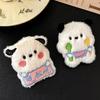 Cartoon Animals Plush Brooch Cute Coat Sweater Scarf Badges Kawaii Pins  Creative Backpack Decoration Children Gifts