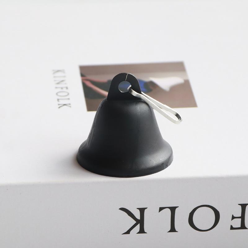 10pcs Christmas Decoration Bell Temple Retro Open Hand-cranked Metal Horn Bell Bell-shaped Bell 38mm Bronze Bell
