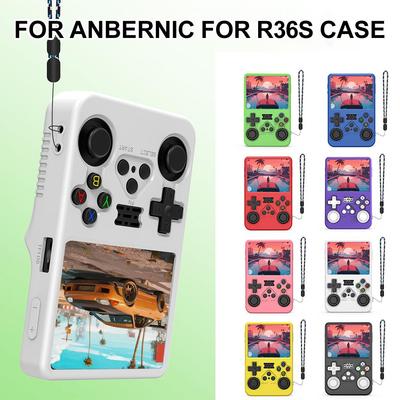 Husă Siliconică R36s Husă Premium Pentru Consola Portabilă de Jocuri R36S Husă Protectoare Anti-Zgârieturi Cutie de Depozitare Carcasă Moale Pentru R36S