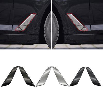 For BMW G30 G31 Car Body Fender Trim Strip Sides Flaps Bezel Air Routing Air Vent Cover Panel For BMW 5 Series 520 528 530 535