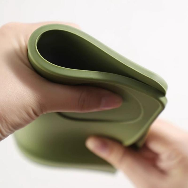 1pcCoffee Press Powder Pad Silicone Coffee Table Corner Protector Non-Slip Coffee Powder Hammer Pad Coffee Machine Pad