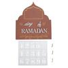 Eid Ramadan Mubarak Advent Calendar 2014  Wooden Ramadan Countdown Calendar Decoration for Home R