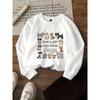 Crewneck Sweatshirt for Girls - A Girl Who Adores Dogs. Suitable for Machine Washing, Perfect for Spring And Autumn, Ideal