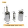 Universal Sleeve Torque Wrench Socket Head Multifunctional Universal Socket Hand Sleeve Portable Tool  Auto Repair Tool