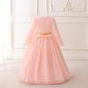 Abito da ragazza saudita, elegante abito musulmano in chiffon ricamato, abito, banchetto per feste, abito per bambini