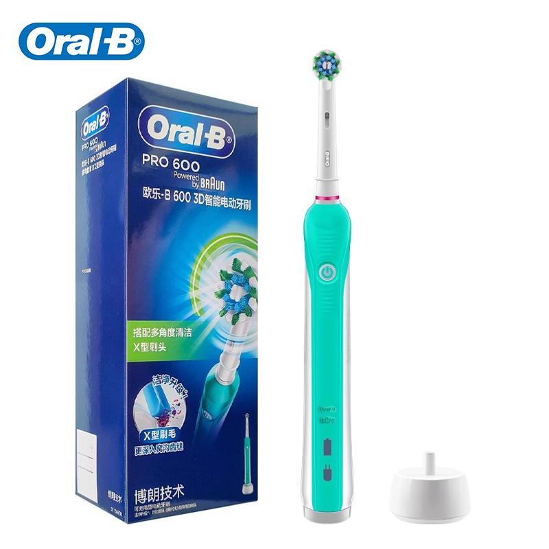 Oral B D16523 Electric Toothbrush Oral Hygiene Dental Care Electric Rechargeable Tooth Brush