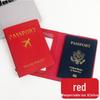 PU Leather Passport and Luggage Tag Set