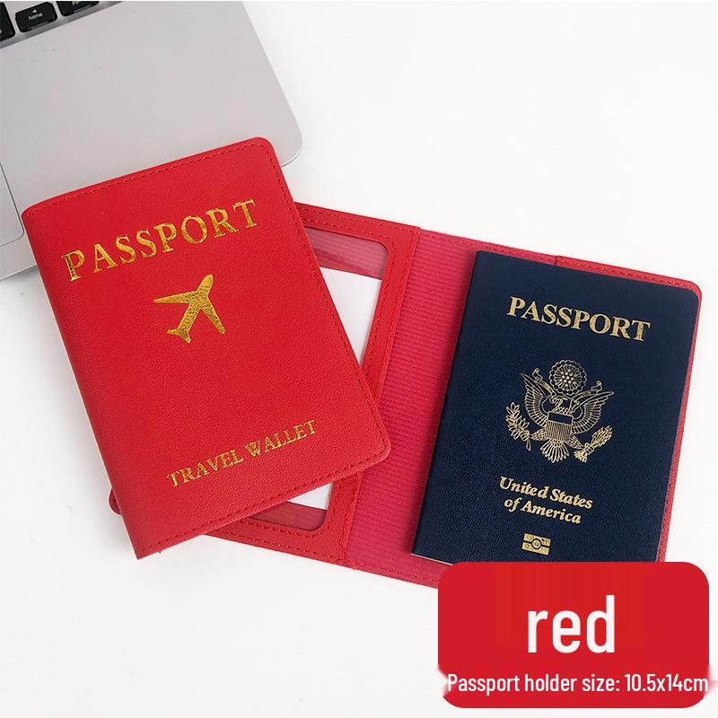 PU Leather Passport and Luggage Tag Set