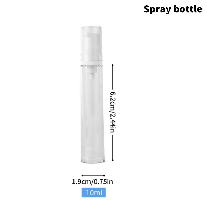 5/10/15 ml Reise-Vakuumflasche Kosmetik-Sprühlotionflasche Augencreme-Nachfüllflasche Behälter Tragbare Airless-Pumpflasche