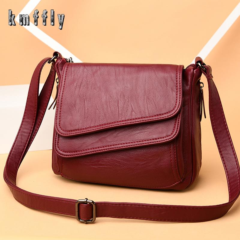 2026 Fashi Soft Leather Shoulder Bags Luxury Women Handbags Designer Brand Casual Crossbody Bags For Women Sac a Main Female