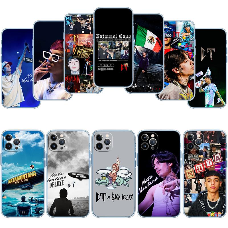 Natanael Cano Transparent Phone Case for LG K22 K30 K40 K40S K41 K42 K50 K50S K51 K51S K52 K61 K62 K71 K92 Q61