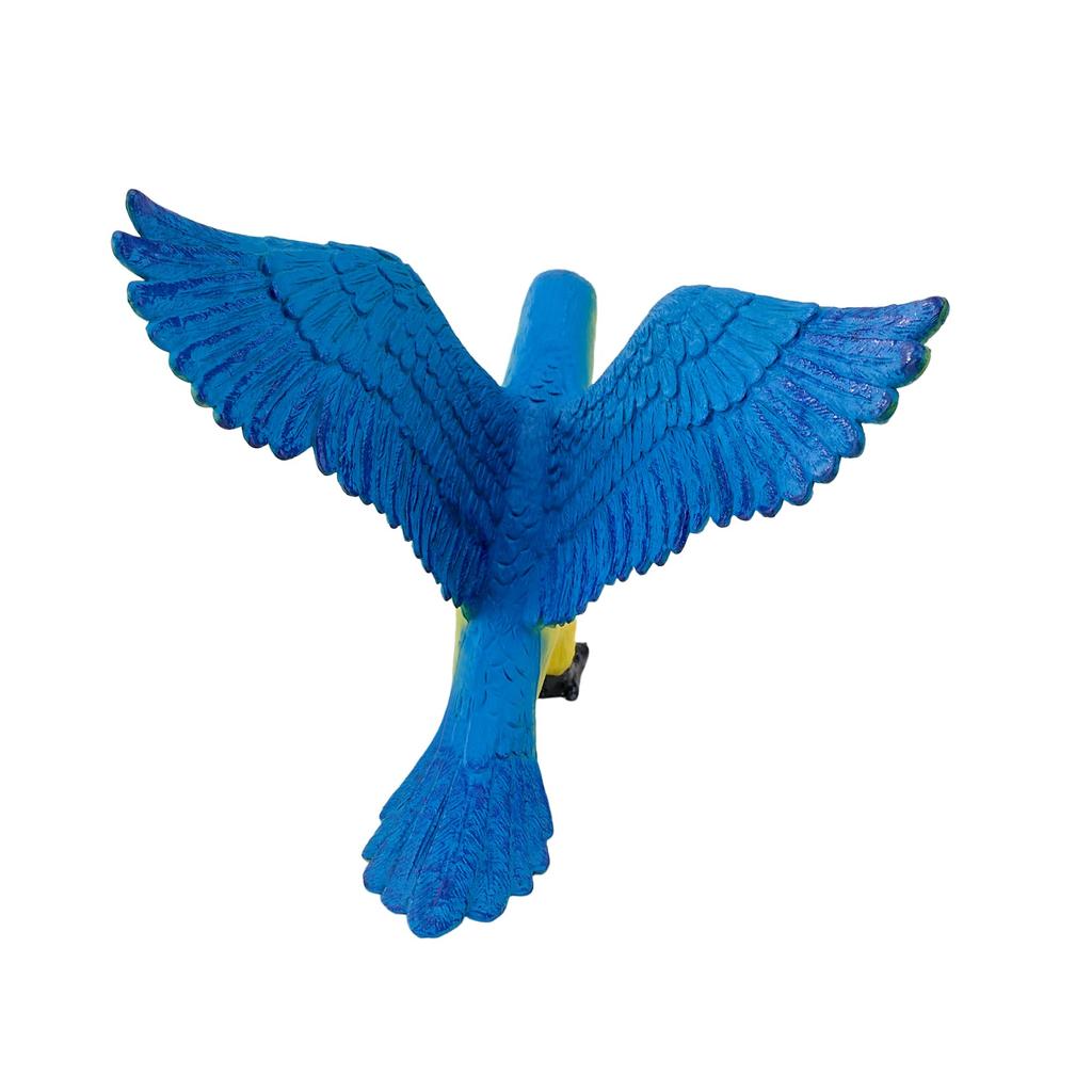 Mojo Animal Figure Macaw Blue-and-white