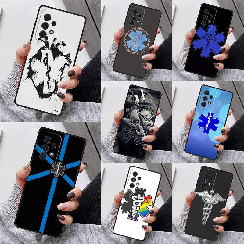 Star Of Life Phone Case For Samsung Galaxy S25 S23 S30 S8 S21 S20 FE S24 S22 Note 10 20 S8 Plus lite Ultra