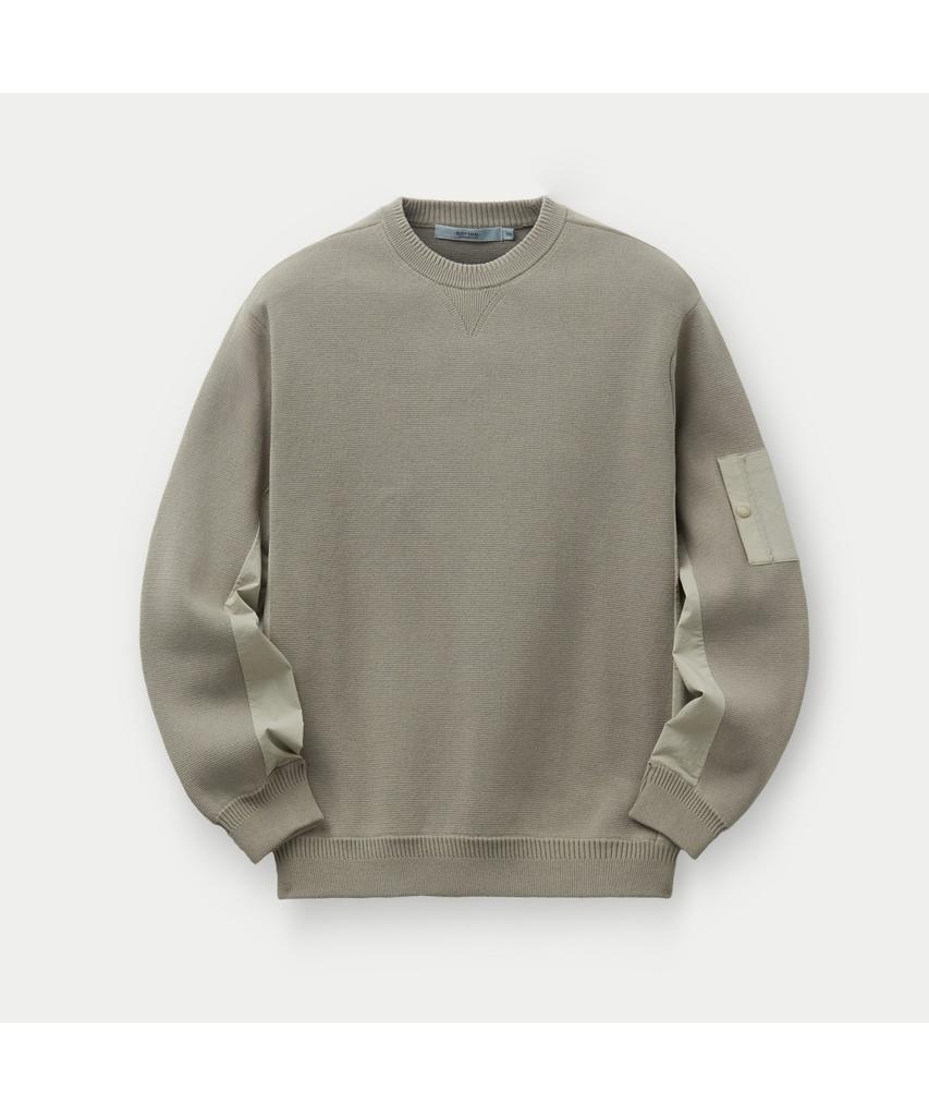 Silijeu Hybrid Crew Neck Sweatshirt Sawas26101Bex