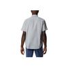 Columbia Utilizer II Mountain Outdoor Quick-Dry Moisture-Wicking Sun Protection Comfortable Casual Short Sleeve Shirt Men shirts Gray AM9136-039