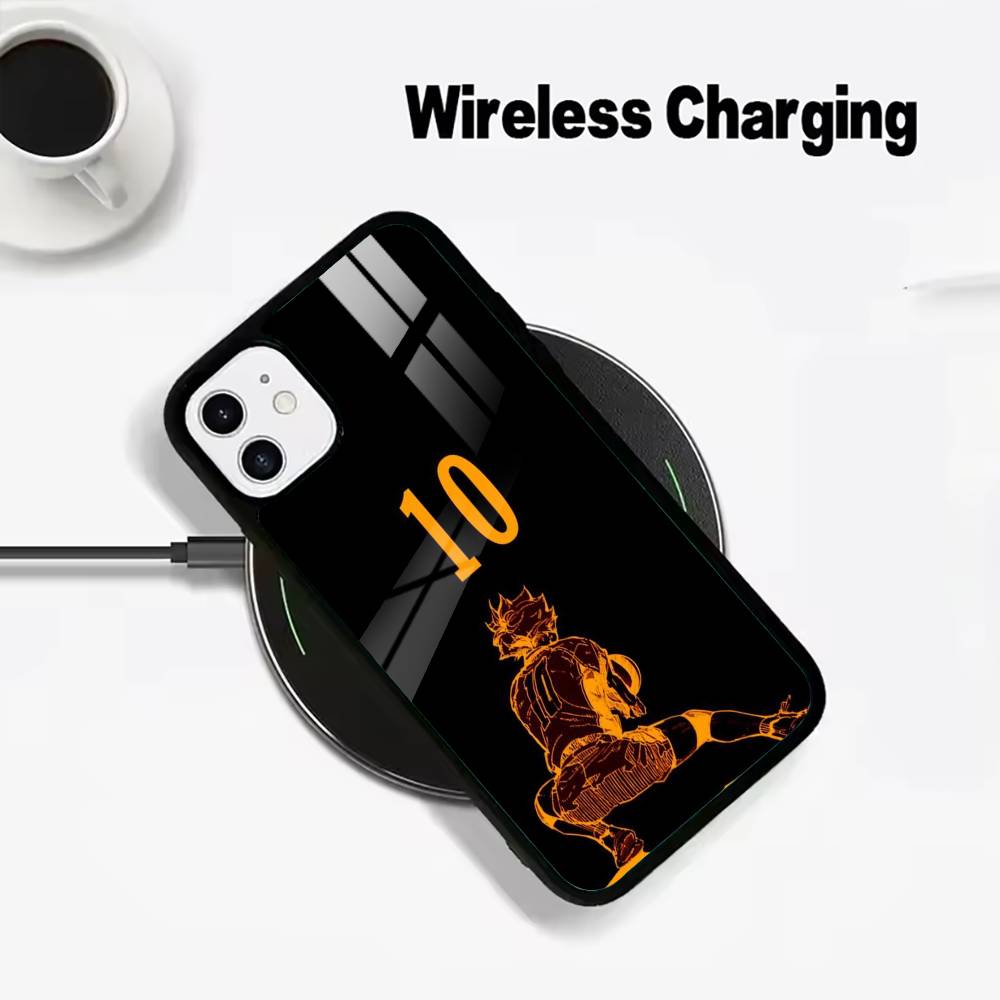 

Shonen anime-H-Haikyu Phone Case For IPhone17 16 15 14 13 12 11 Pro Max 16/15/14Plus Wireless Charger Cover Funda iPhone11ProMax