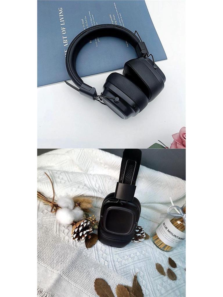 Marshall Major IV Luminous Bluetooth Over-Ear Headset with Mic and Deep Bass