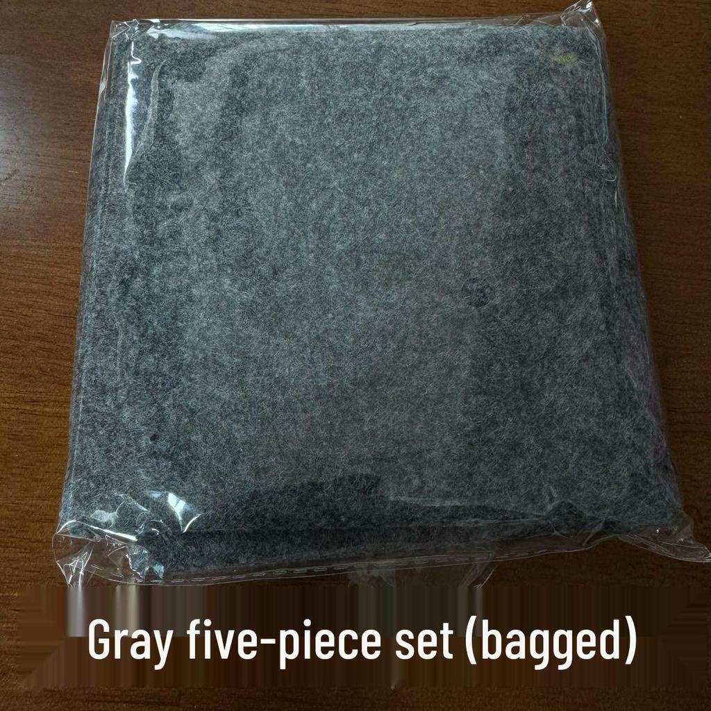 Double-Sided Fleece Glass Cleaning Cloth - Lint-Free, Streak-Free, Thickened Wiping Cloth for Household Use