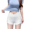 Women's Korean Style High-Waisted Elastic Shorts - Summer 2026 Collection: Slimming, Sexy Hip-Hugging Three-Quarter Length