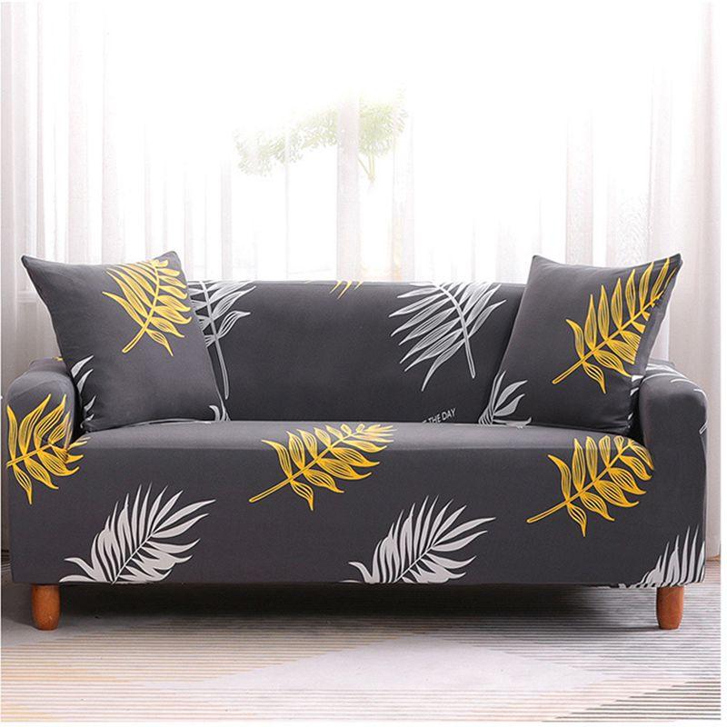 Bohemian Printed Lazy Stretch Sofa Cover Soft Slipcover For Living Room With Great Elasticity And Wrinkle Resistance