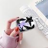 Clear Earphone Cases Cover Case For Airpods Pro2 Pro3 4 2 3 1 Pro Five-pointed Star Bow