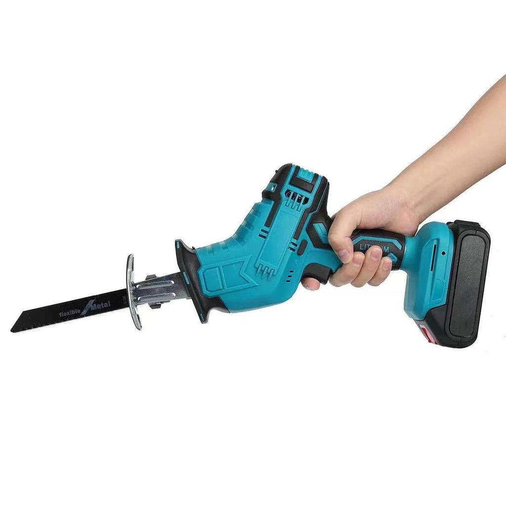Rechargeable Lithium Reciprocating Saw - Portable Electric Wood and Felling Chainsaw