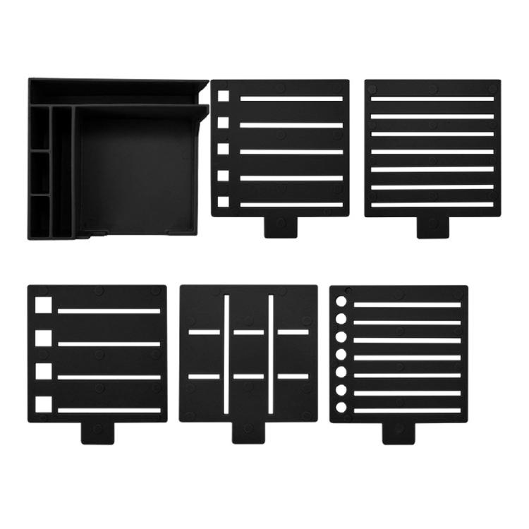 

Note Paper Organizers Sturdy Plastic Construction In Multiple Color чорний