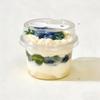 10pcs 250/280ml Round Pudding Cups Disposable Party Cups With Lids And Spoons Transparent Mousse Cake Boxes